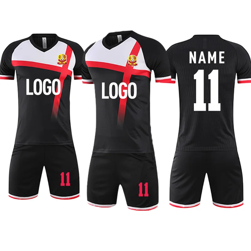 2021 высокое качество сублимационная простая Футбольная форма Джерси джинсовые куртки комплект для футбола