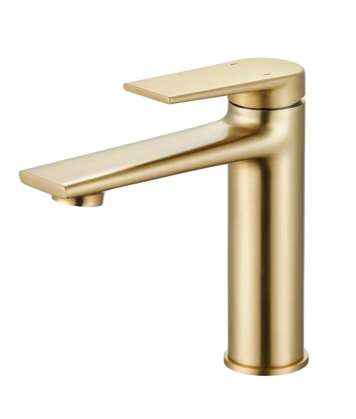 Copper brass gold vessel faucet 8 inch gold tap vanity unit vintage bathroom brushed gold faucet for bathroom