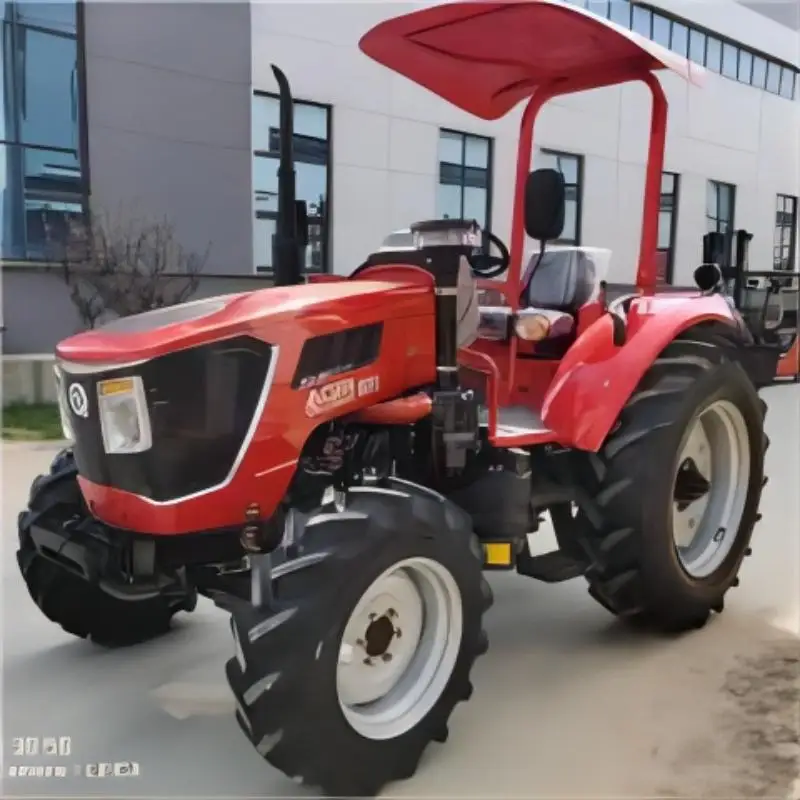 wheel tractor 4 WD YTO engine 90HP Canopy agricultural machine