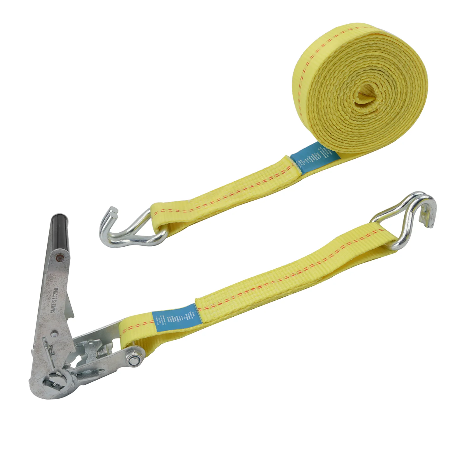 Heavy duty Plastic ratchet strap/Ratchet tie down/Lashing belt 5 tons