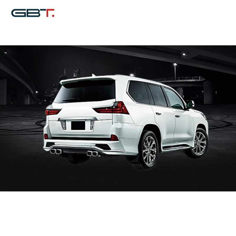 GBT 2016 LX570 Car Parts And Accessories Facelift Body Kit For 2016 Lexus LX570 Upgrade M Model Bumper Lip