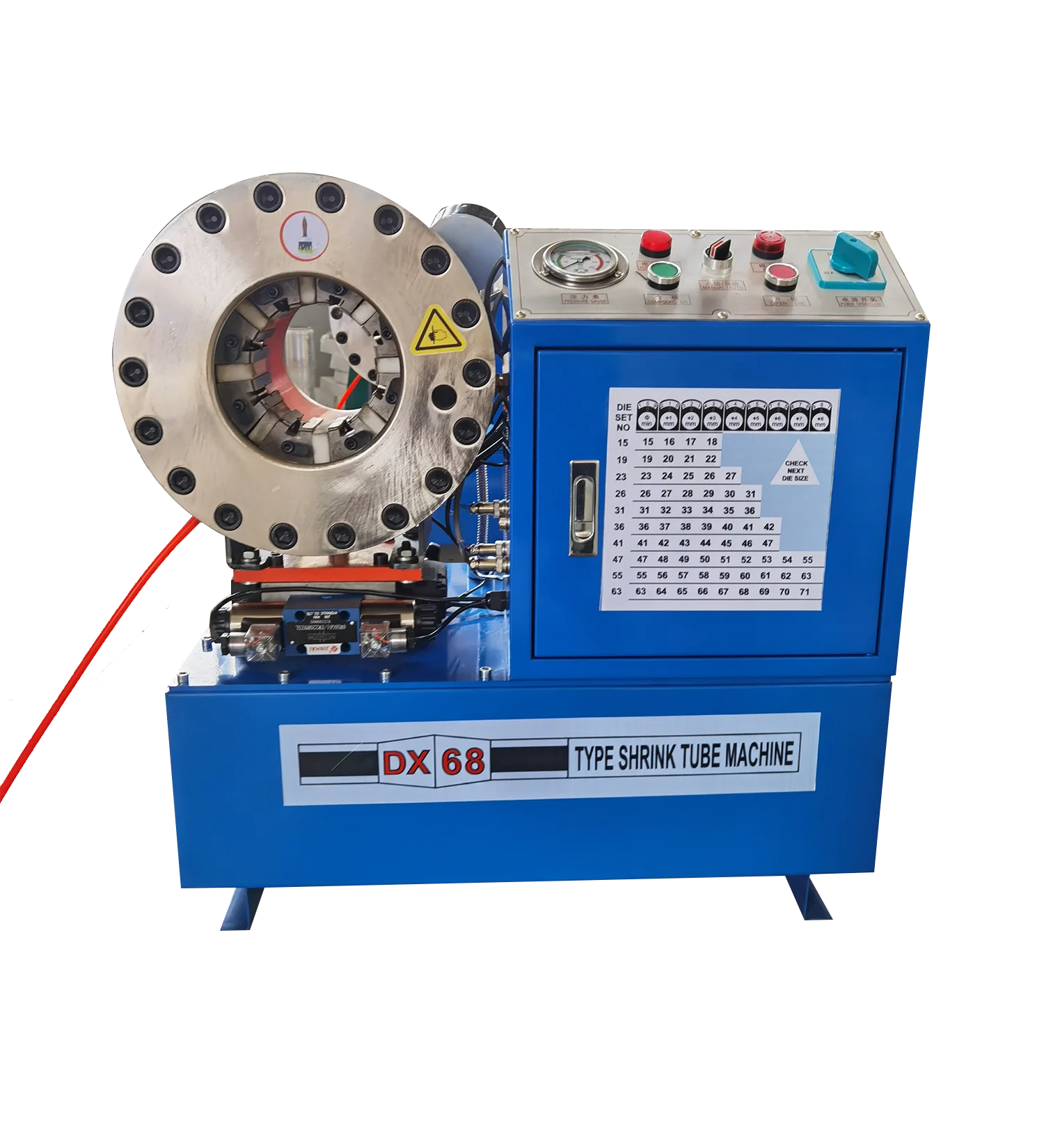 DX68 Press hydraulic hose crimping tool DX69 2inch portable used hydraulic hose crimping machine