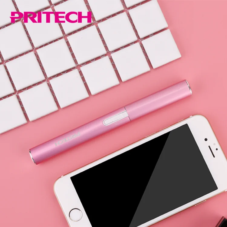 PRITECH Aluminum ABS Material Double Heated Battery Operated Electric Eyelash Curler