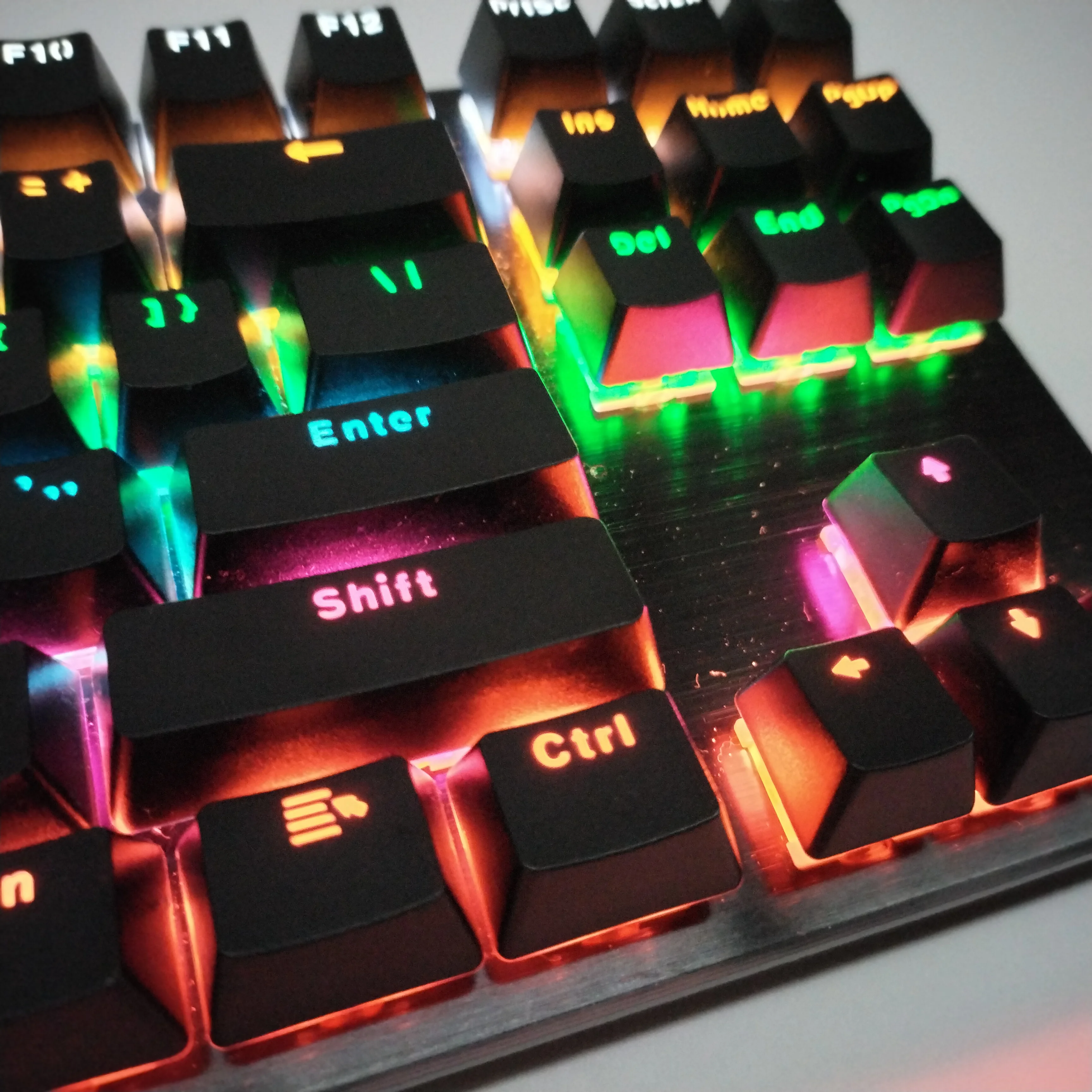 Factory Direct Lapop K12 87 Keyboard Mechanical Laptop Gaming Keyboard USB Wired Light Gamer Mechanical Keyboard