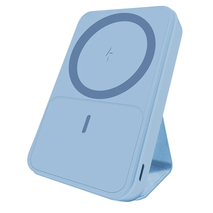 2023 factory magnetic power bank magsaf magnetic 5000mah power bank  magnetic wireless charger most selling product in alibaba