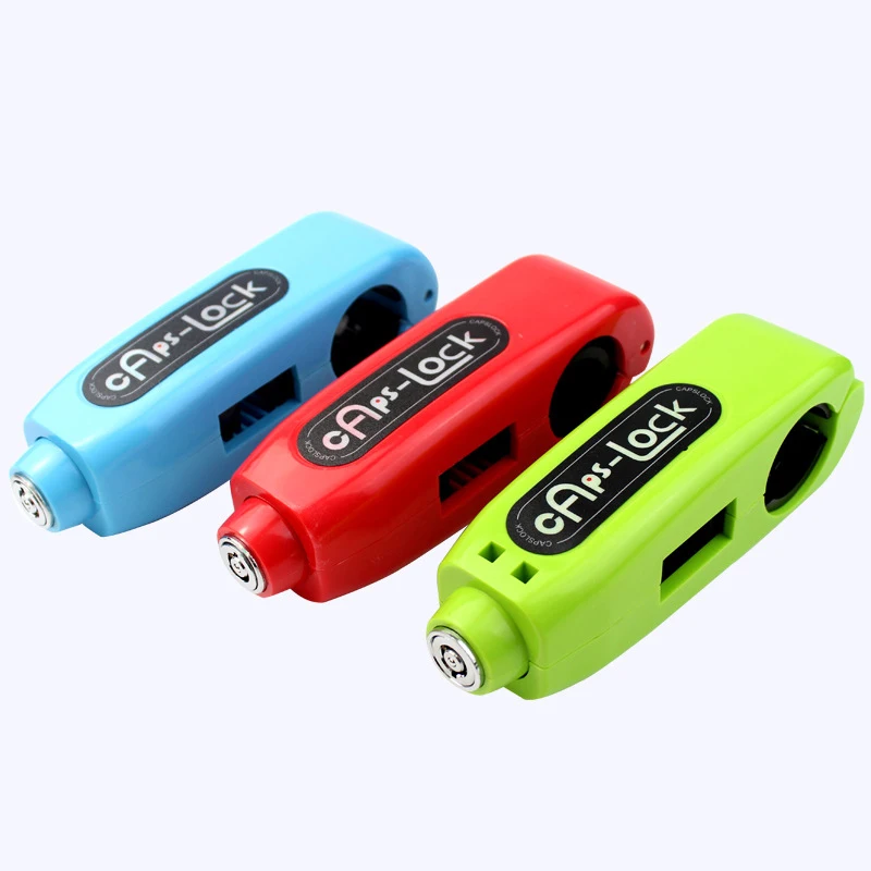 Universal Motorcycle Scooter Handlebar Grip Lock Upgraded Light Weight Anti Theft