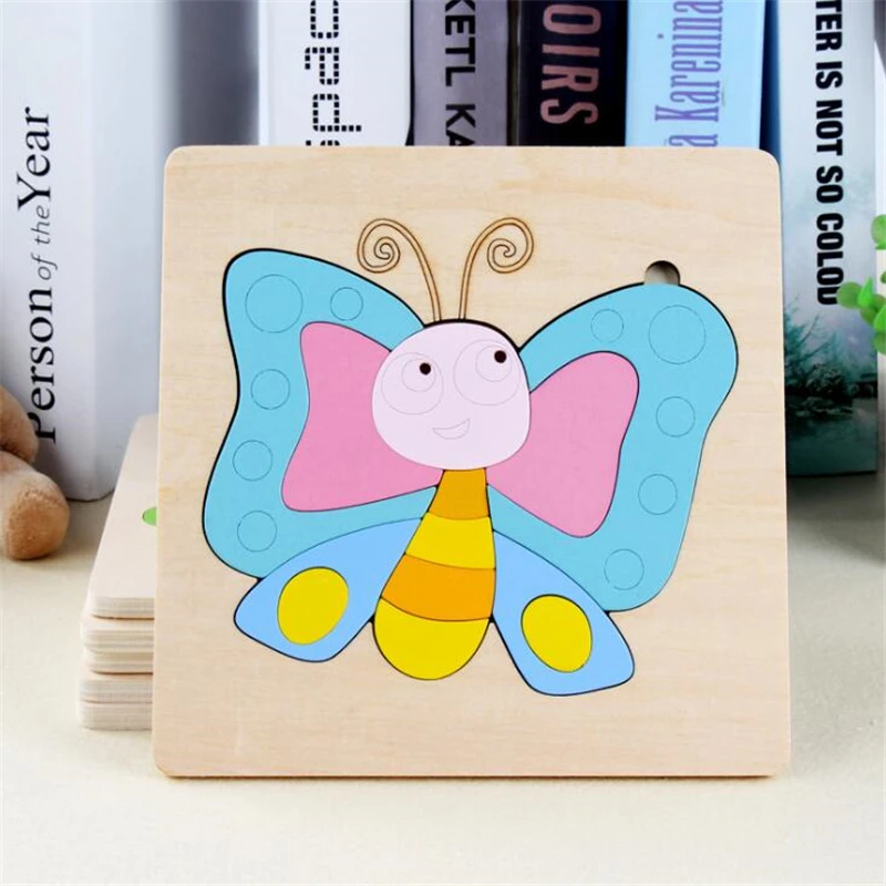 Hot Kids Face Change Expression Puzzle Building Blocks Montessori Cube Table Game Toy Wooden Educational Toys for Children