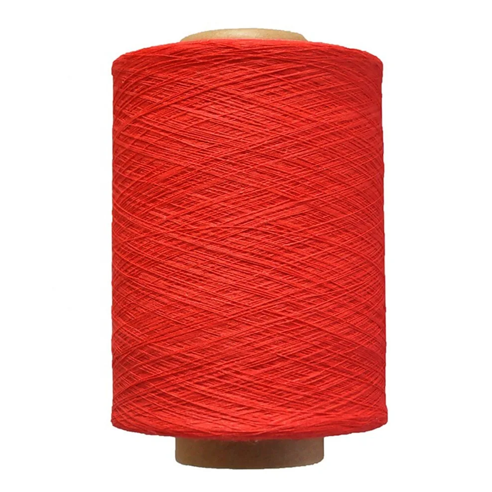 high quality ne 20s/1 carded cotton yarn dyed  polyester 70 cotton 30 blend pc yarn 16s 65/35 for sock knitting