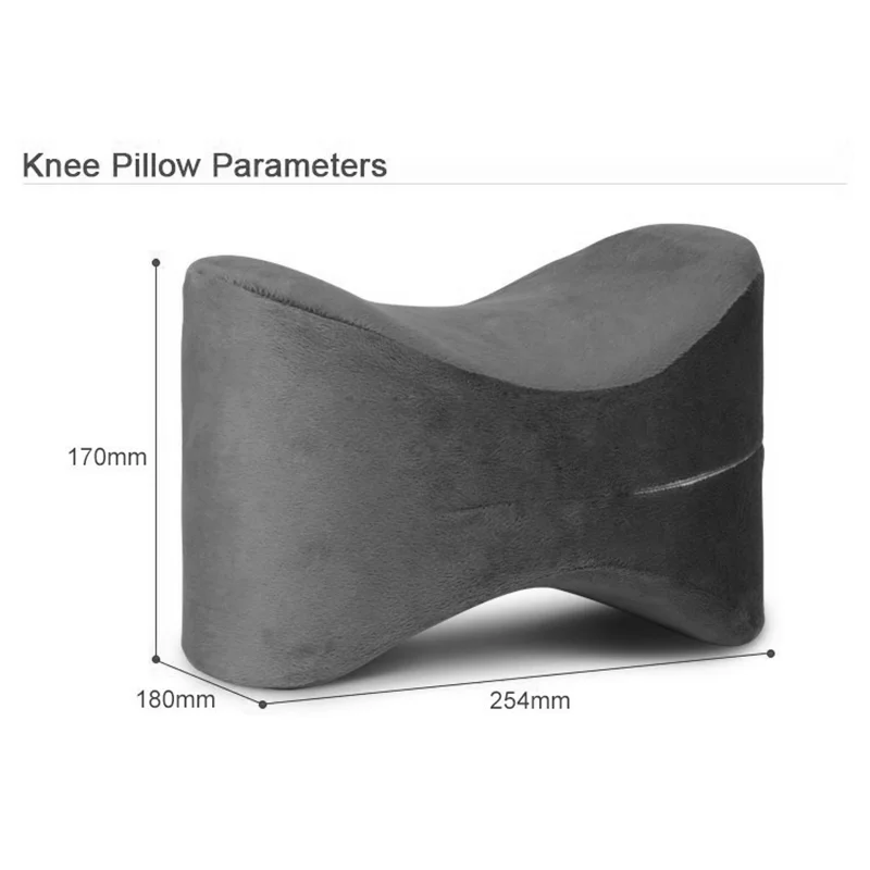 High Quality Cheap Design Custom Logo Orthopedic Relief Memory Foam Knee Leg Pillow