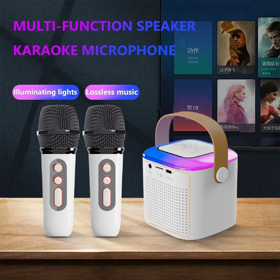 Dj Gaming Best Wireless Speakers Bluetooth Party Box Speaker Portable Mini Karaoke Portable Bluetooth Speaker With Wireless Mic