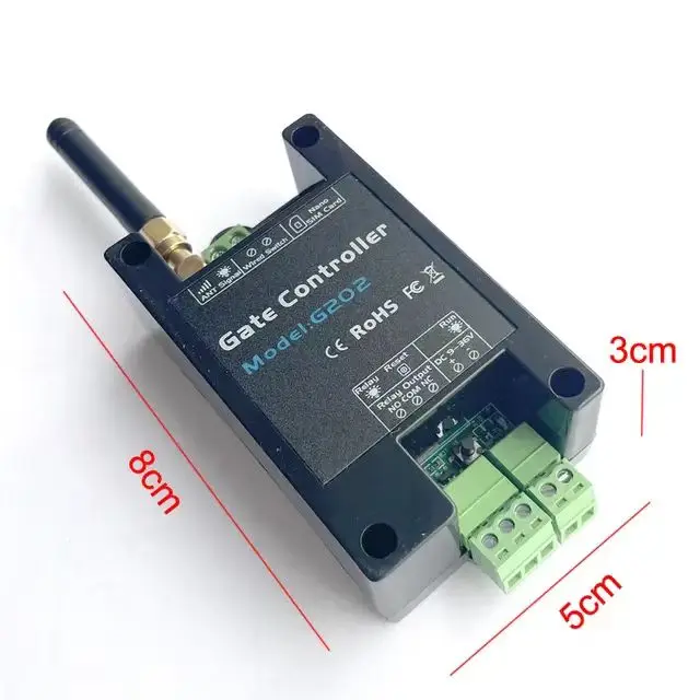 GSM 4G пульт дистанционного управления G202 однорелейный переключатель для раздвижных распашных гаражных ворот
