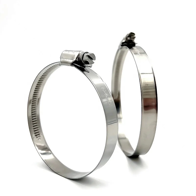 DIN 3017 Germany type stainless steel hose clamp