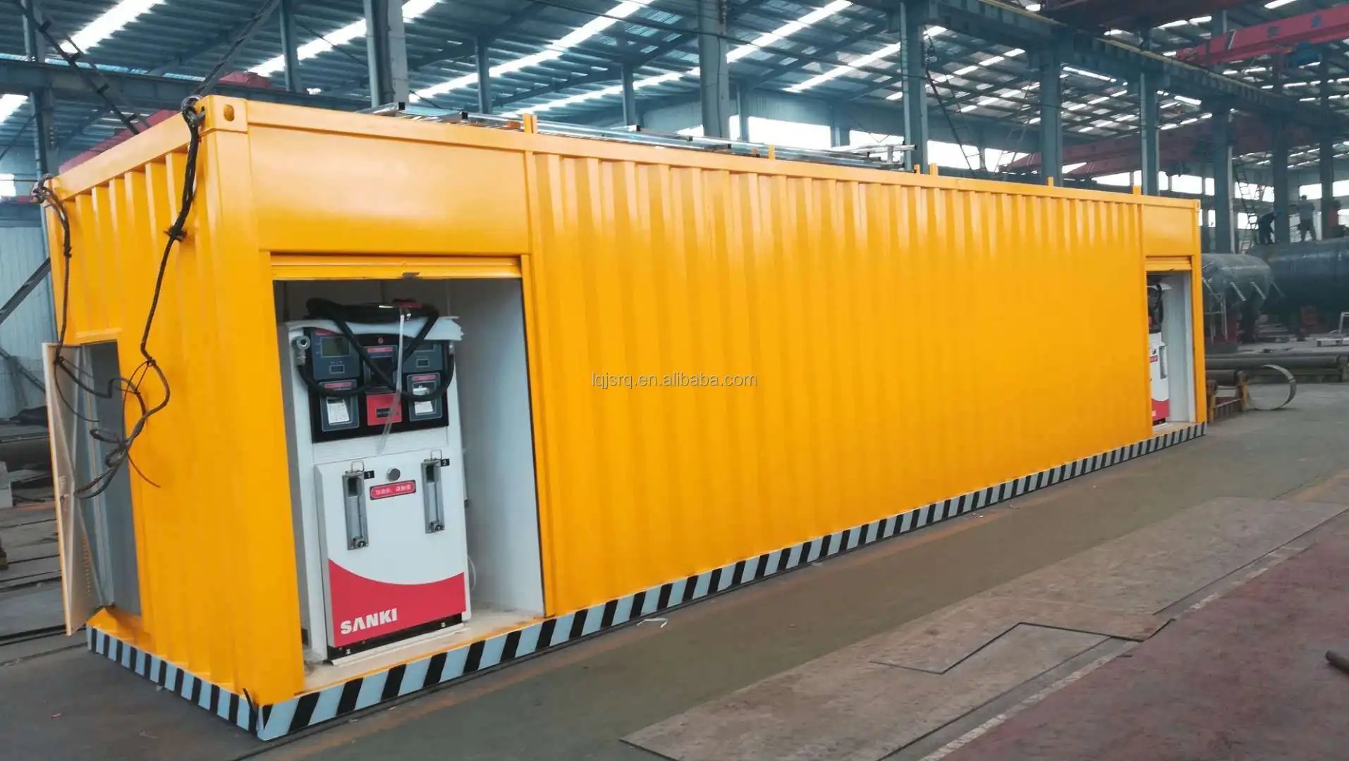 20ft 20000L mobile container  service diesel fuel filling station