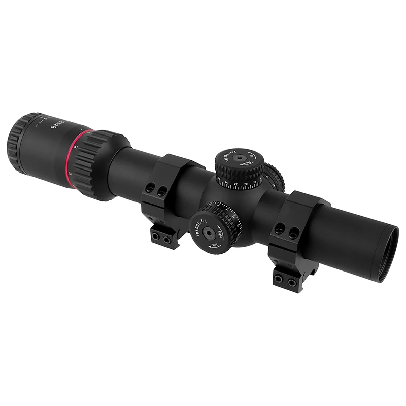 1-8x24-FDE LPVO Scope Fast Focus Short Sight Outdoor HD Clear Imaging Hunting Sight Scope