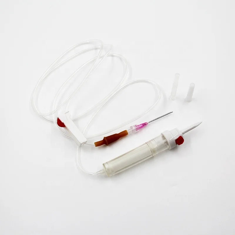 Китайский производитель, оптовая продажа, одноразовый набор для переливания крови с стерильным фильтром
