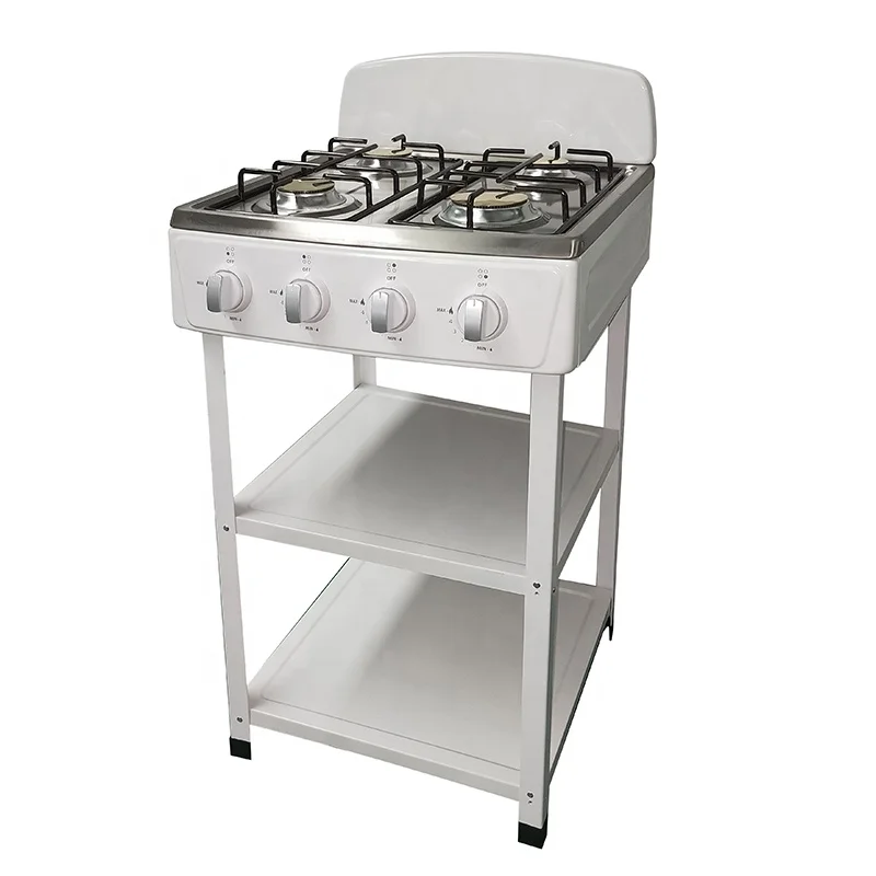 hot sale table gas stove four burner with brass burner