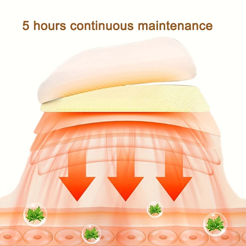 OEM disposable Neck Waist Abdominal Knee Heating Pad Heat Pack Winter Keep Toe Steam Foot Warm air activated Warmer Patch