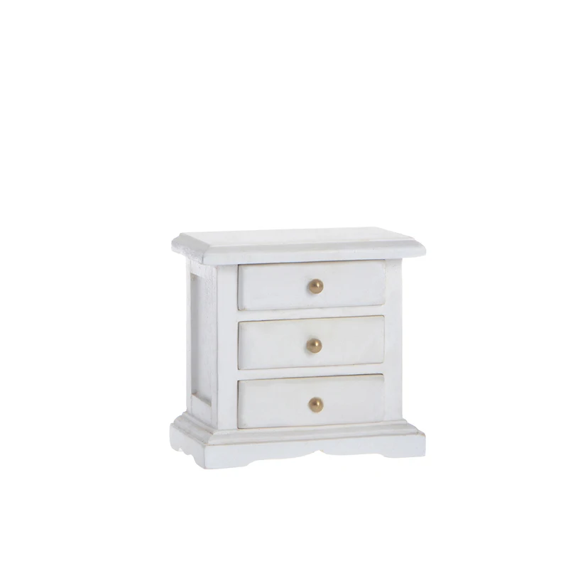 1/12 Scale Handmade Wooden Dollhouse Furniture End Table Custom Dollhouse Miniature Cabinet Furniture Toys