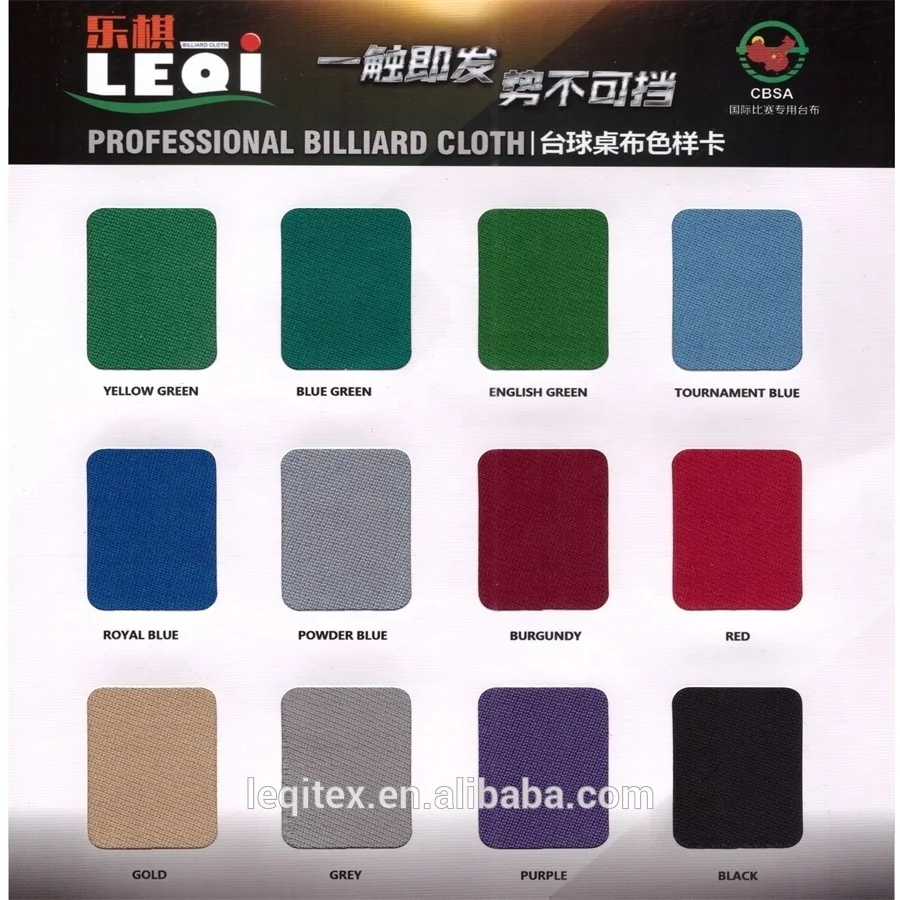 billiard table cloth 80%W+20%N nice quality cheap price