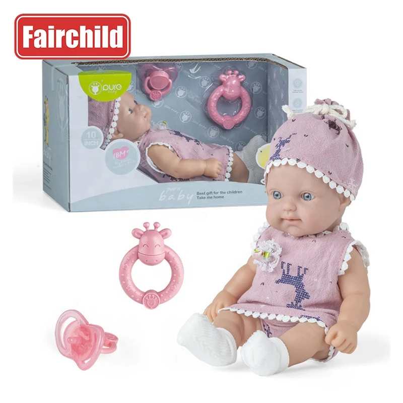 High Quality Educational Toy Reborn Full Body Baby Dolls Soft Silicone For Girl