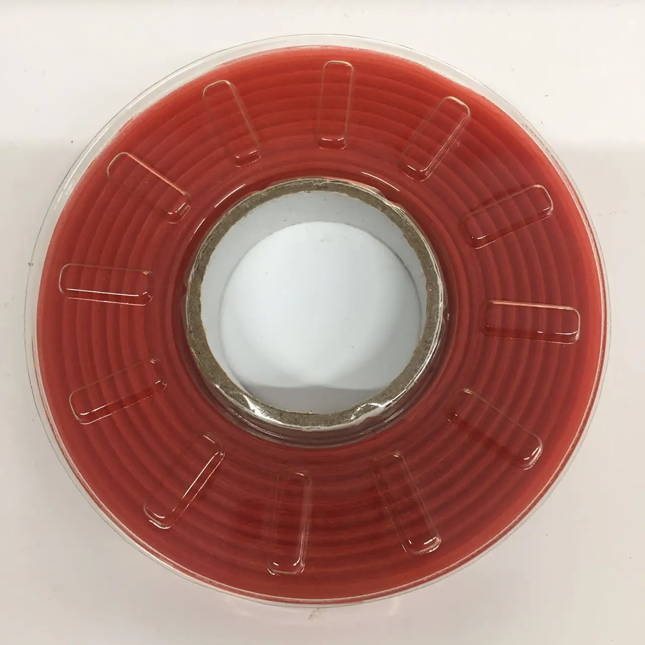 Red Liner Used for Pick-up Strong Adhesive Steel Wire PET Trim Edge Cutting Tape