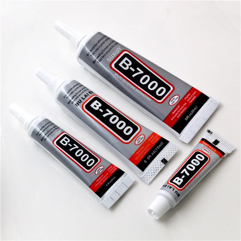 B7000 Glue For Rhinestones Crystal Adhesive Jewelry 3ml 9ml 15ml 25ml Needles Epoxy Resin Diy Jewelry Crafts Glass Supplies