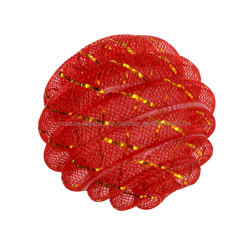 Симпатичные Прочный chaser Когтеточка пушистые шарики пены набор 100% полиэстер красный шар кошка игрушки