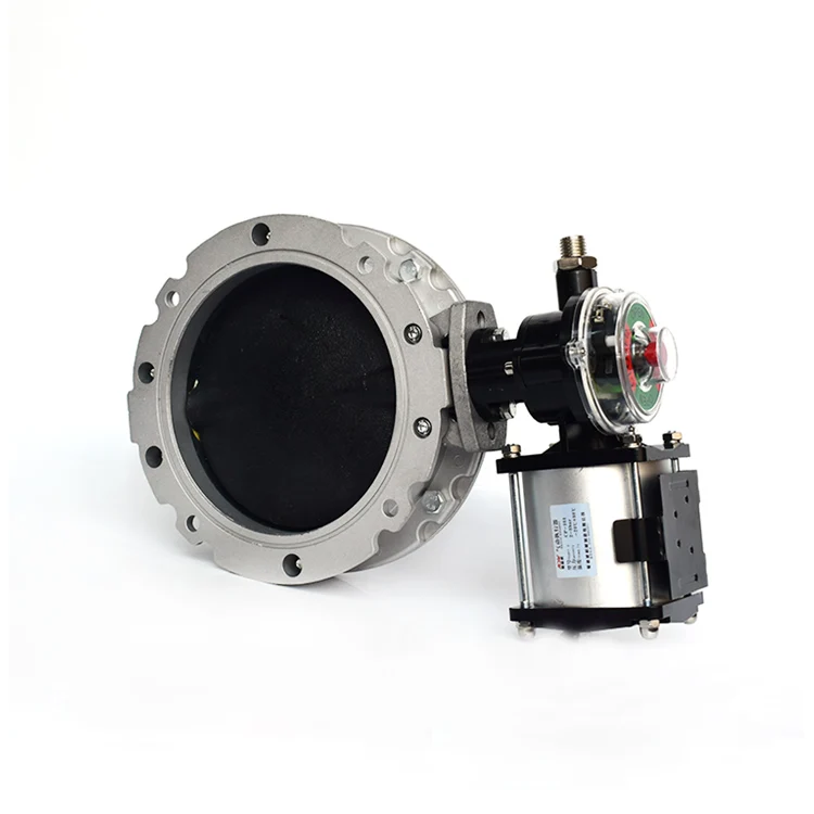 Butterfly Valves apply for different media withNAMUR Standard Pneumatic Actuator Variable Sizes Valve Assembly