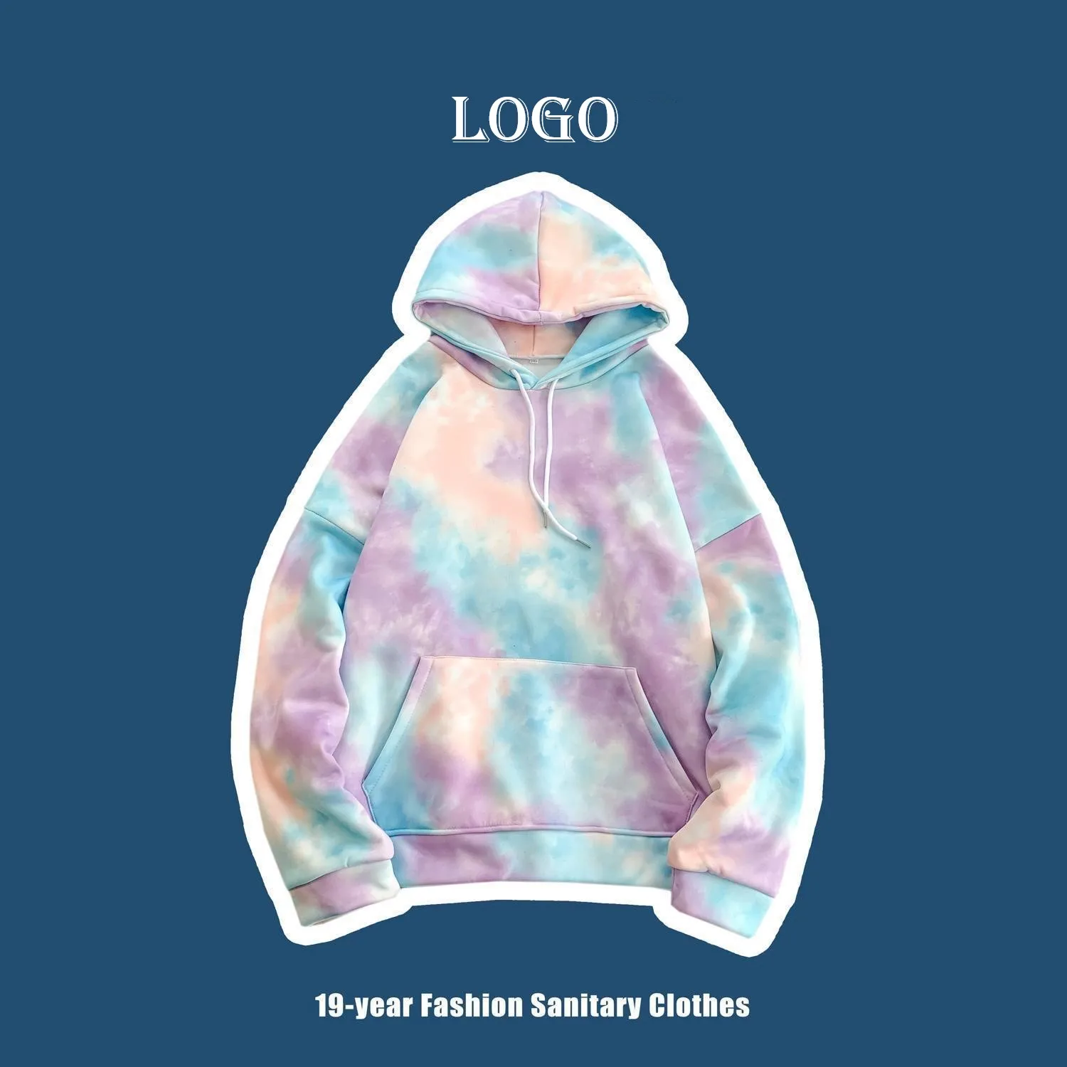 Изготовленный На Заказ «вареный» с капюшоном на каждый день мужская хлопковая махровая кислой очисткой с капюшоном оптовая торговля галстука краситель балахон