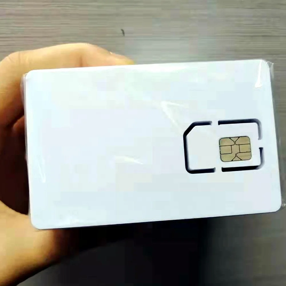 
Mini Micro Nano Size China Factory Blank Programmable Mobile Phone 128K Sim Card Anonymous For Europe Telecom With Free Printing 