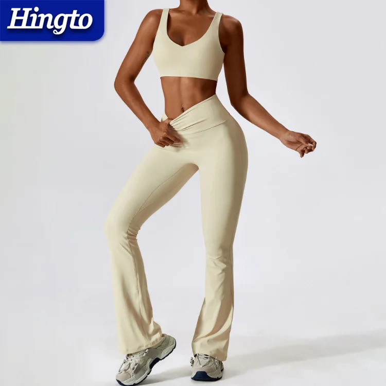 Sports Yoga Bra Workout Sets For Women Fitness Trendy Gym Activewear Unique Workout Clothing Sets Two Piece Yoga Set Sportswear