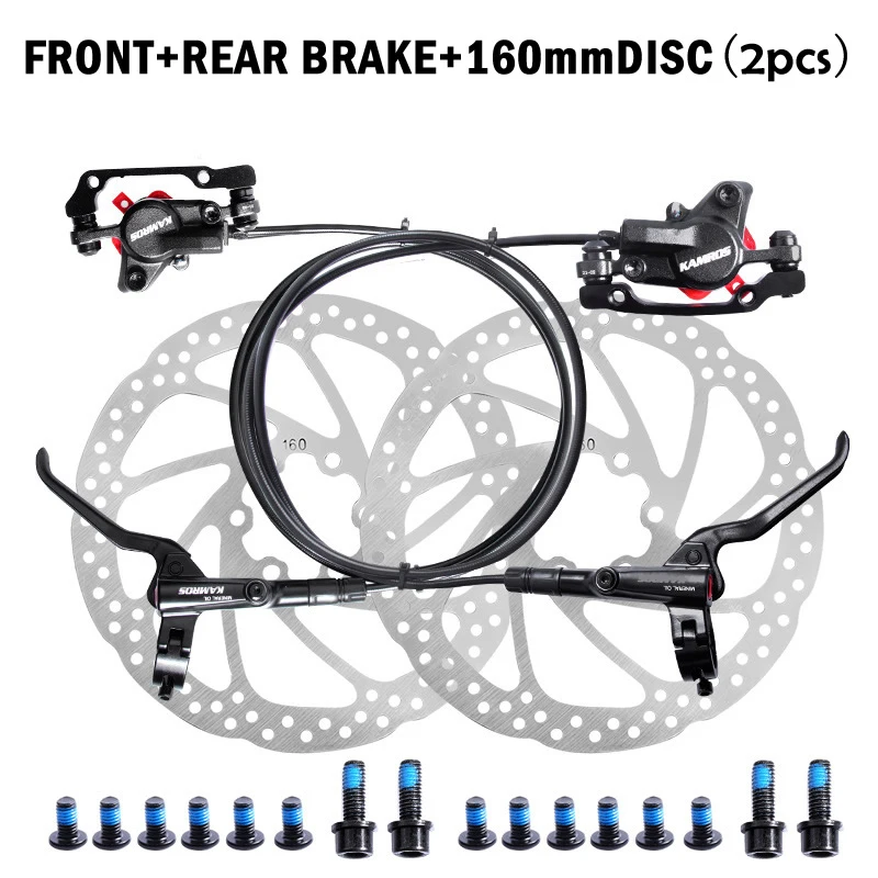 In-Stock Durable Hydraulic Disc Brake Mountain Bike Parts Bicycle Front Rear Hydraulic Brake Set