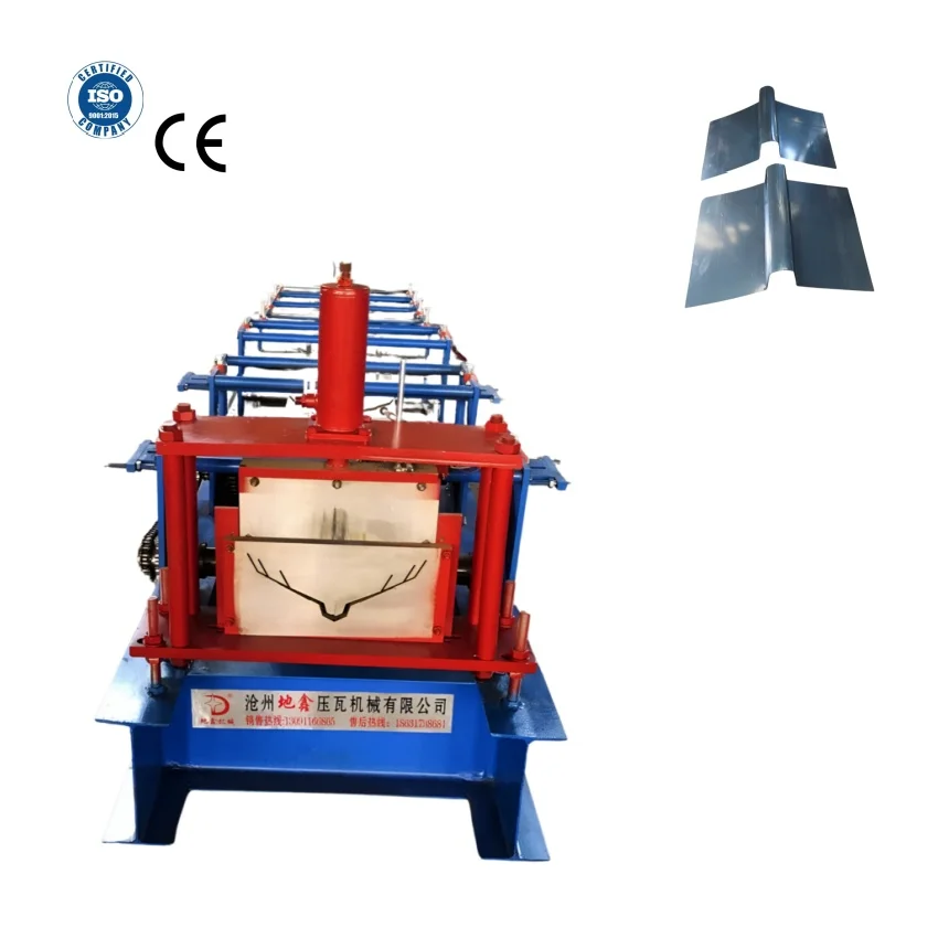 Adjustable ridge capping maquinas de hacer cumbreras para techos maquina para cumbrera de chapa maquina para fabricar cumbreras