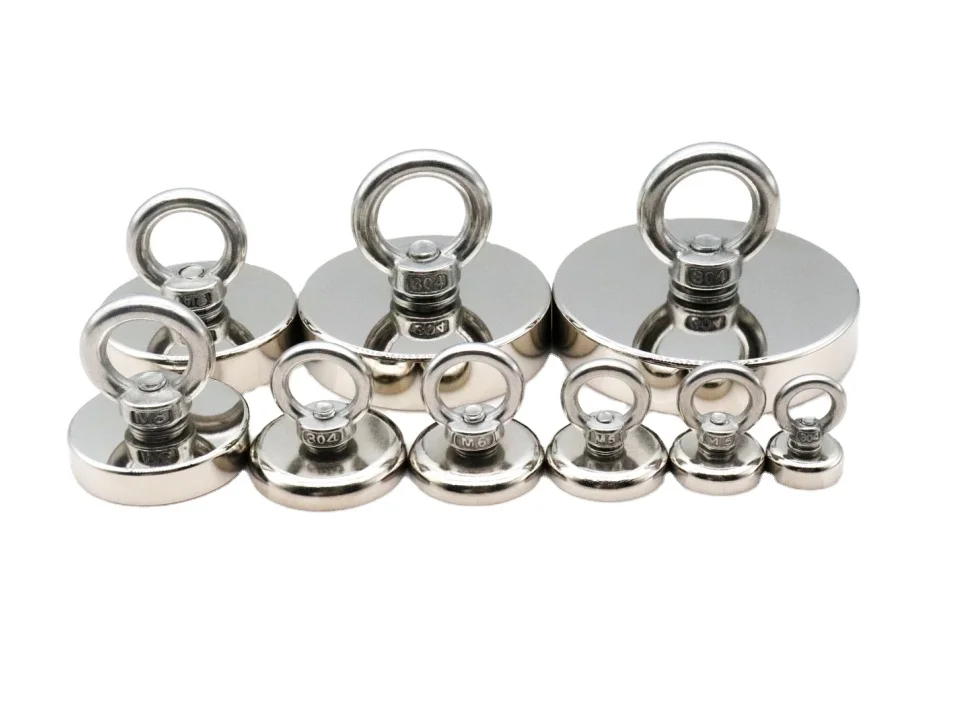 Hot Neodymium Fishing Magnet With Rope and Box Package