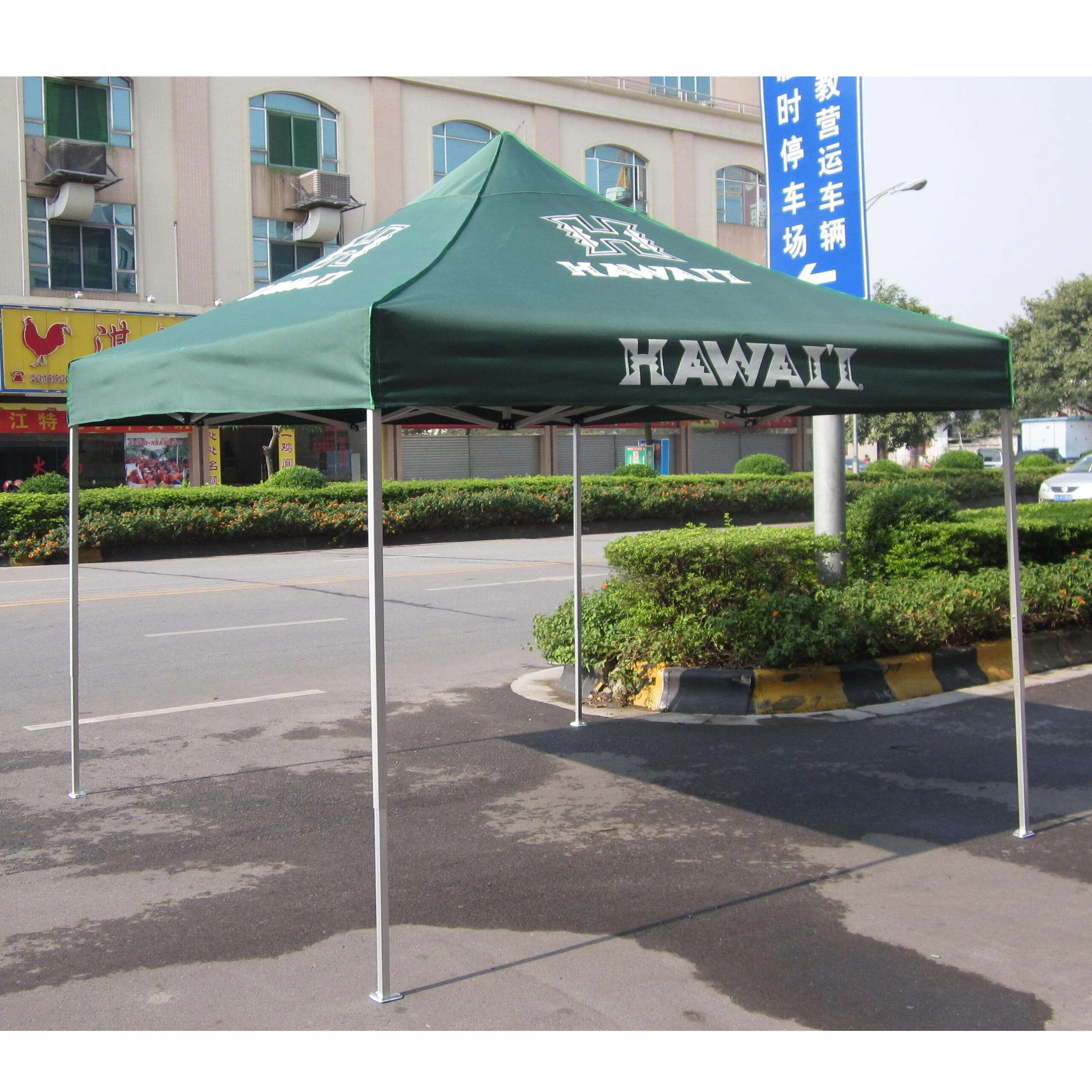 Trade show/advertising/promotion cheap price pop up steel folding tent