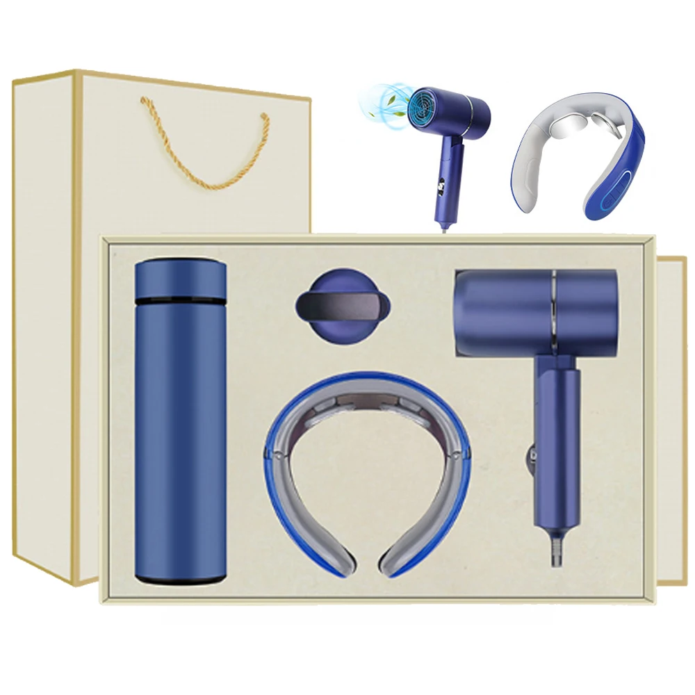 2025 новый подарок на день рождения фен Вакуумная чашка зонт от солнца рекламный набор подарков для мужчин и женщин