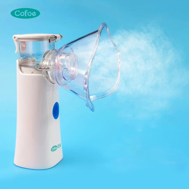 Battery Operated Suction Machine With Nebulization Cofoe Profesional Home Used Nebulizer