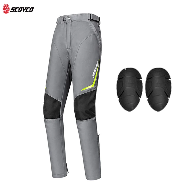 SCOYCO Motorcycle Riding Pants Falling Protective Motorbike Racing Pants with Protectors