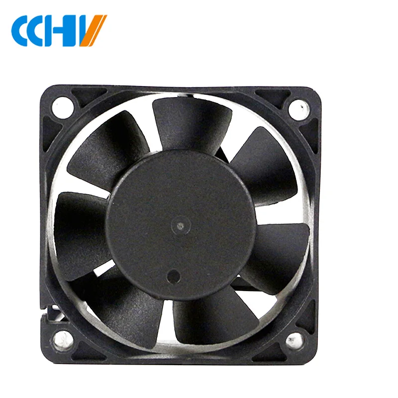 IP65 waterproof cooling fan 60*60*25mm 12v dc axial flow type cooling fan