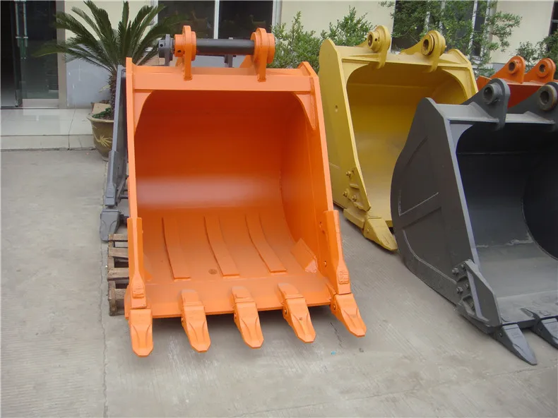 Excavator Attachments Rock Bucket Pins and Bushings ZX200 1.0 M3 for excavator used