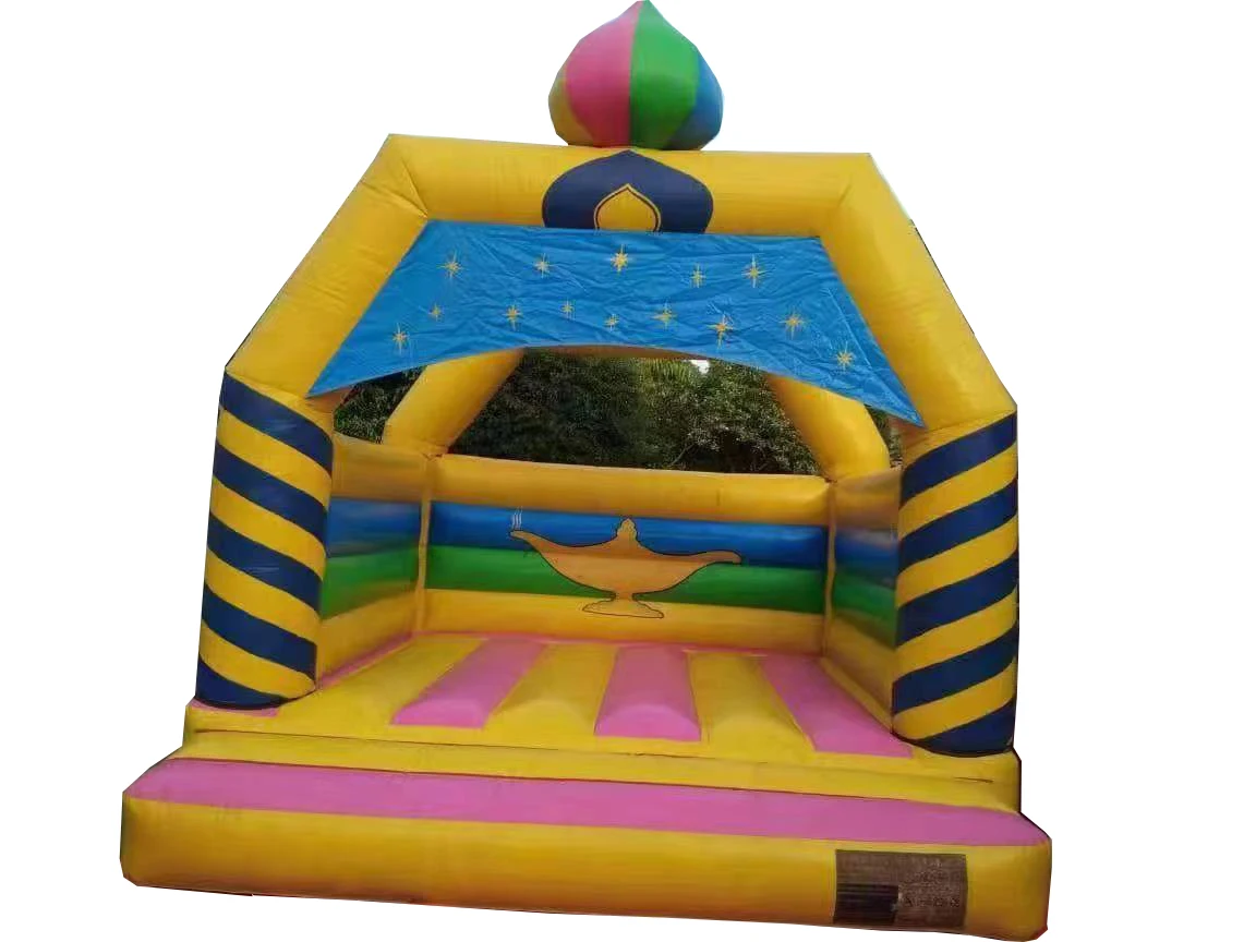 Commercial sleigh bouncy castle Bouncy kids Swim combination Bouncer water slide with swimming pool