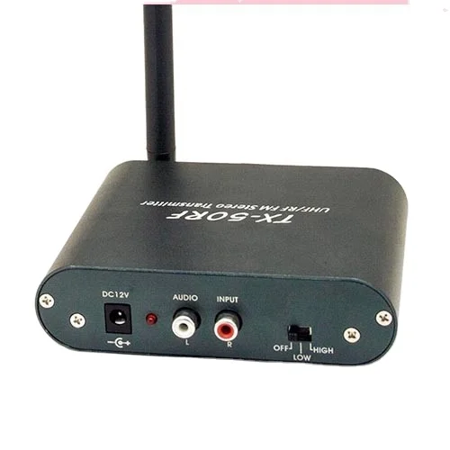High Performance Wholesale Silent Disco Transmitters Sensor Transducer Adapter with Smart Outstanding Antenna TX-50RF GO-ON