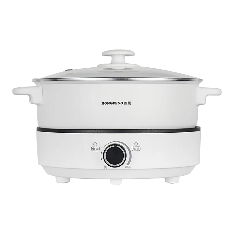 multi function electric  korean portable hot pot indoor with non stick coating pot
