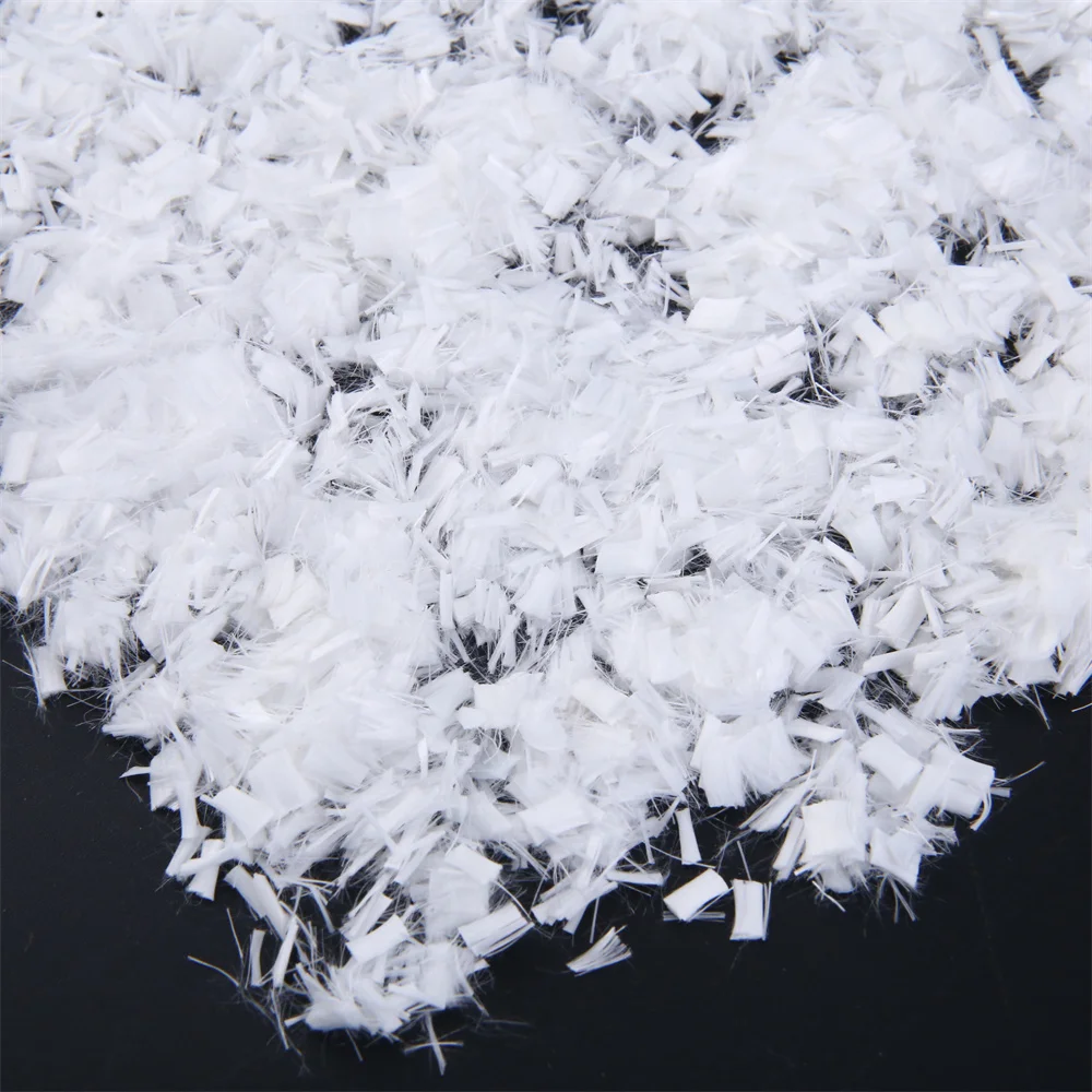 Professional Manufacturer Supply Polyester Staple Fiber Competitive Price PET Concrete Fiber