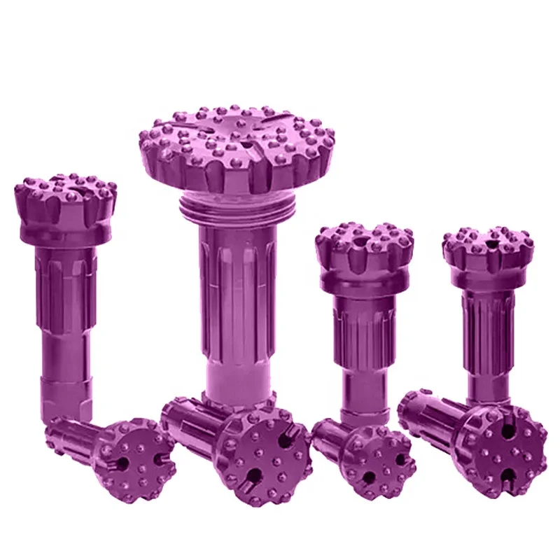 Down The Hole Rock Drilling Hammer Bit Mining High Air Pressure DTH Drill Bit
