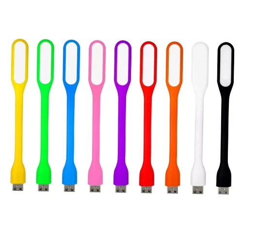 Горячая Распродажа USB Светодиодная лампа для компьютера чтения ноутбука Регулируемая карманная usb зарядка