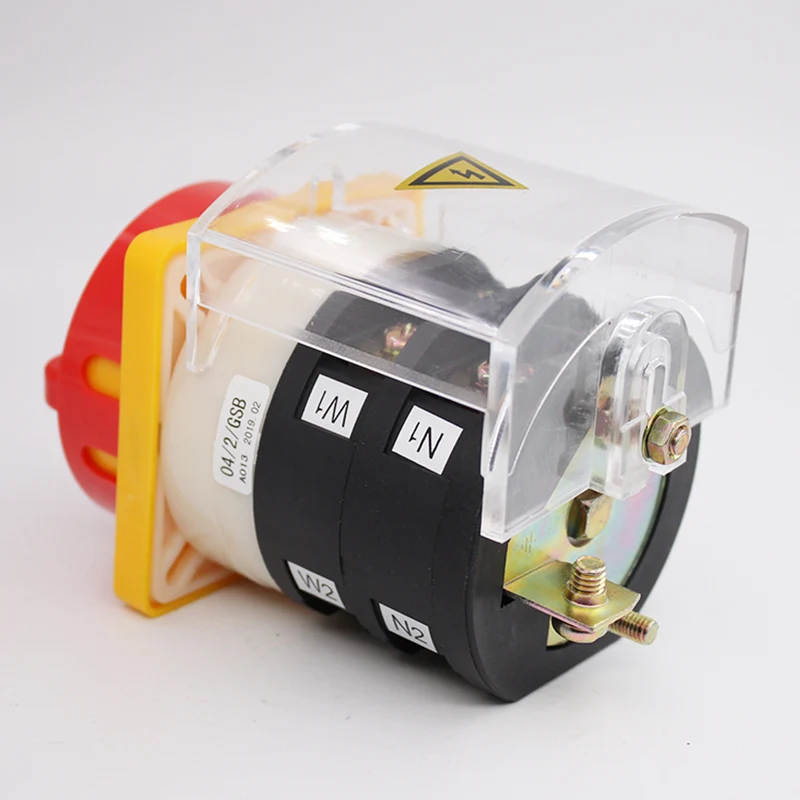 HZ12-25/04 25A Changeover Rotary Cam Switch Selector 2 position circuit breaker switch OEM ODM