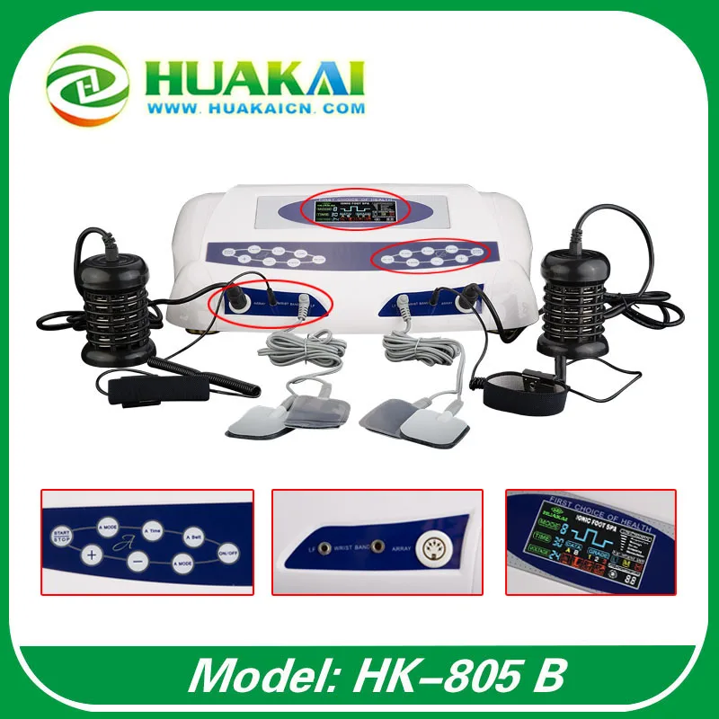 Лучшие продажи HK-805B ион очищает спа фут Детокс ионная машина