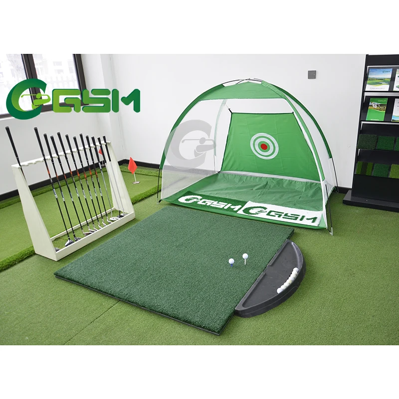 On sale wholesale tee line turf mat club Driving Range golf practice mat for indoor and outdoor use