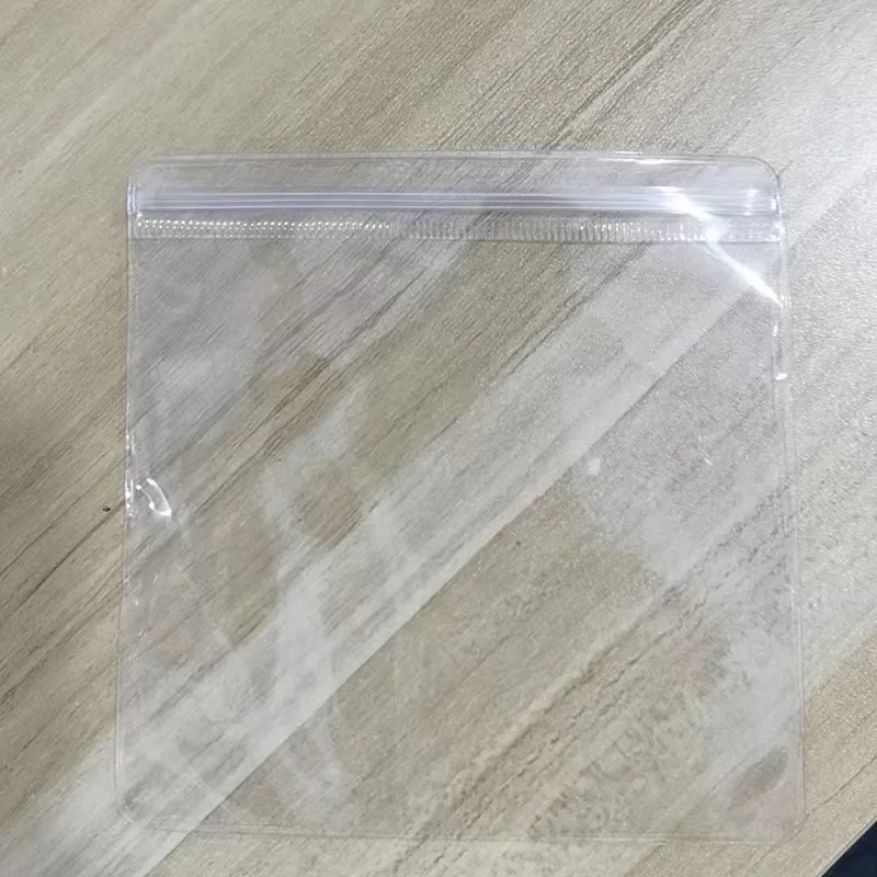 High Quality PVC Transparent Jewelry Storage Packaging Bag Thickened Dust/Oxidation Proof with Zipper for Earrings Necklaces
